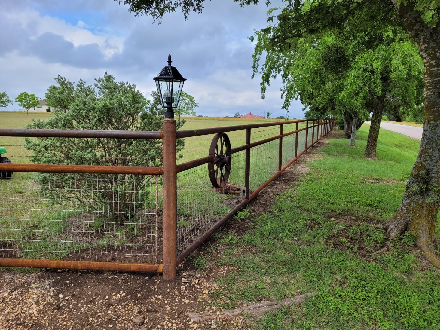 Fences By Farr crew installing a wood privacy fence in Temple, TX